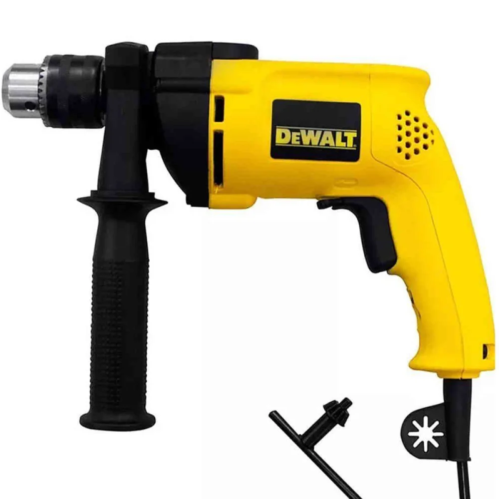 Furadeira de Impacto Reversivel Com Maleta e Velocidade Variavel 1/2" 110V 800W Dewalt DW508SK-BR