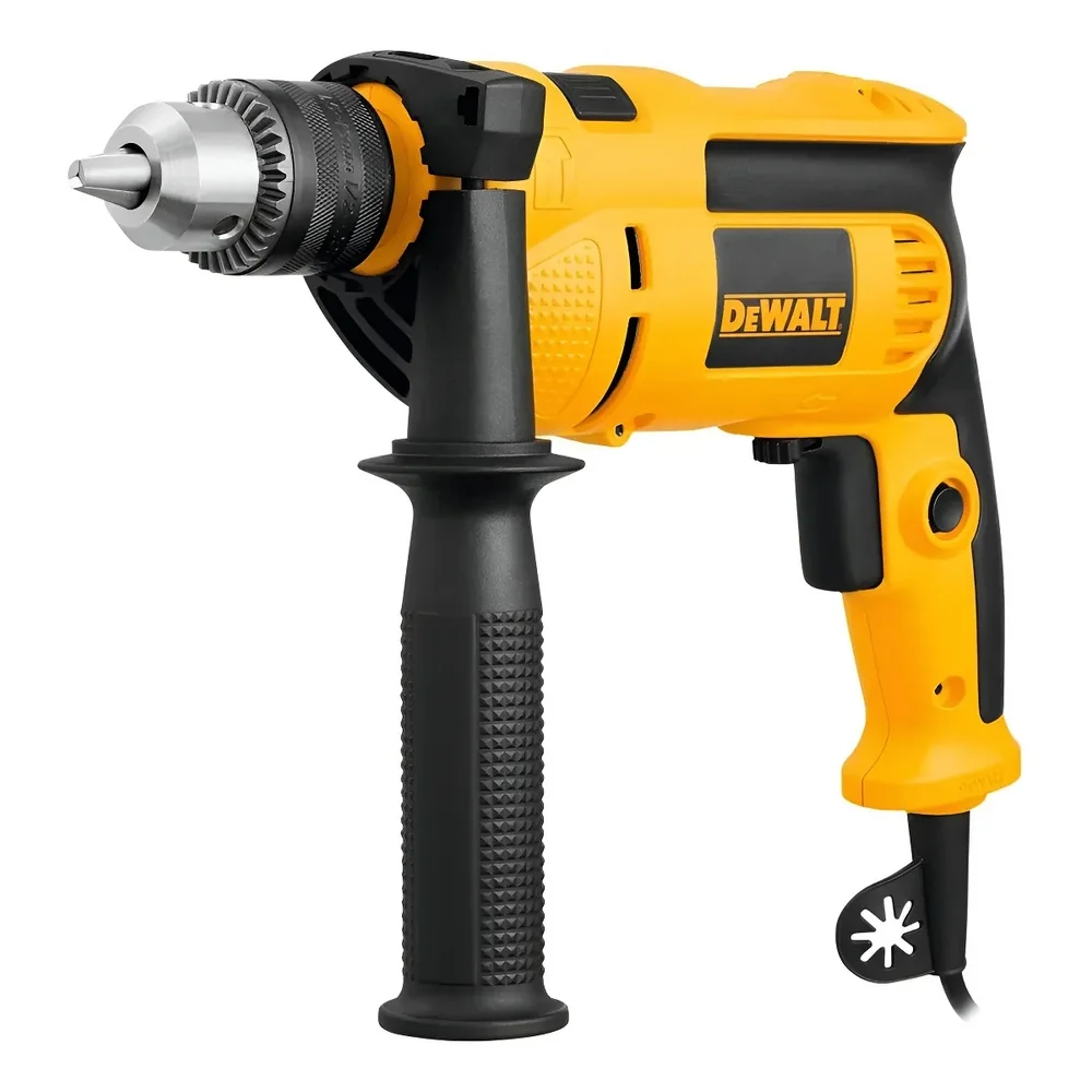 Furadeira de Impacto Reversivel Com Maleta Velocidade Variavel 1/2" 220V 750W Dewalt DWD502KB2