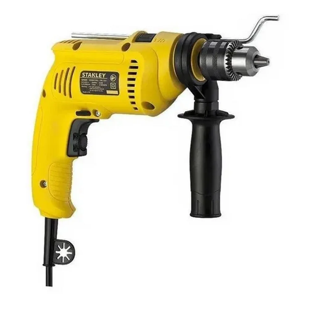 Furadeira de Impacto Reversivel Velocidade Variavel 1/2" 220V 600W Stanley SDH600-B2