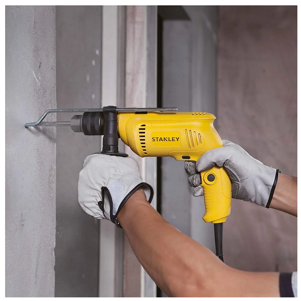 Furadeira de Impacto Reversivel Velocidade Variavel 1/2" 220V 600W Stanley SDH600-B2
