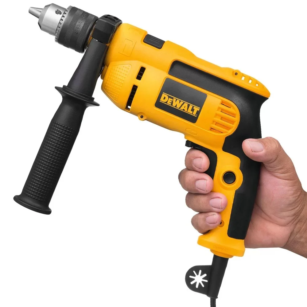 Furadeira de Impacto Reversivel Velocidade Variavel 1/2" 220V 750W Dewalt DWD502-B2