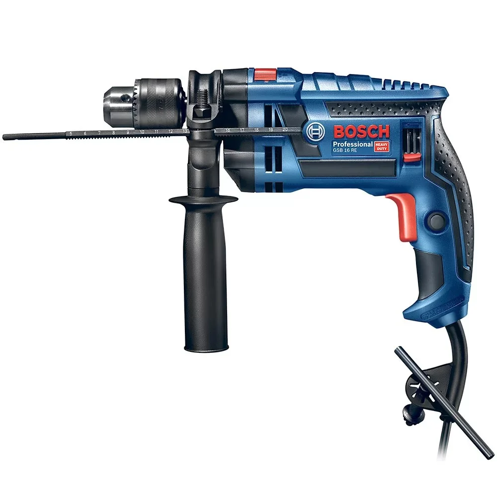 Furadeira de Impacto Reversivel Velocidade Variavel 1/2" 220V 850W Bosch GSB 16RE