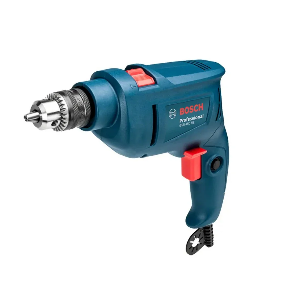 Furadeira de Impacto Reversivel Velocidade Variavel 3/8" 220V 450W Bosch GSB 450RE