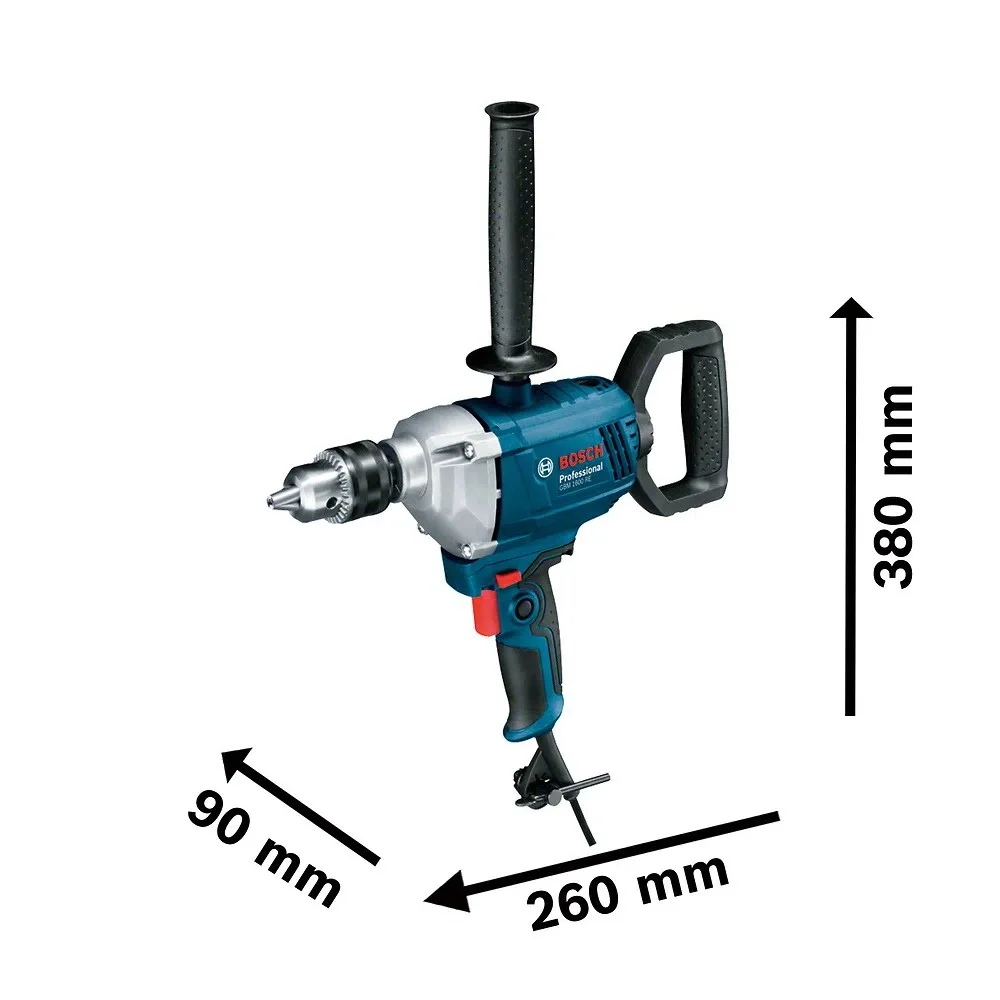 Furadeira Reversivel Velocidade Variavel 5/8" 220V 850W Bosch GBM 1600RE
