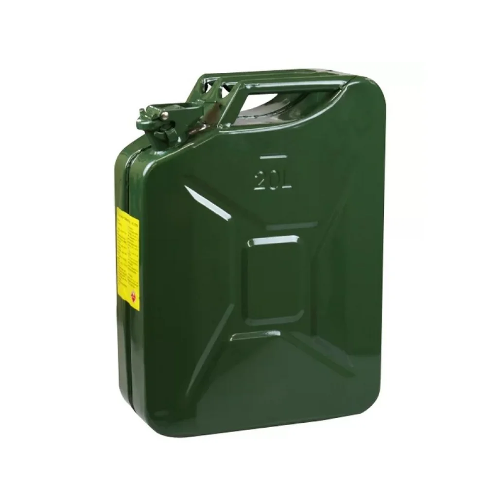 Galao de Metal Verde para Agua e Combustivel Chapa 0,6MM 20L Bremen 6614