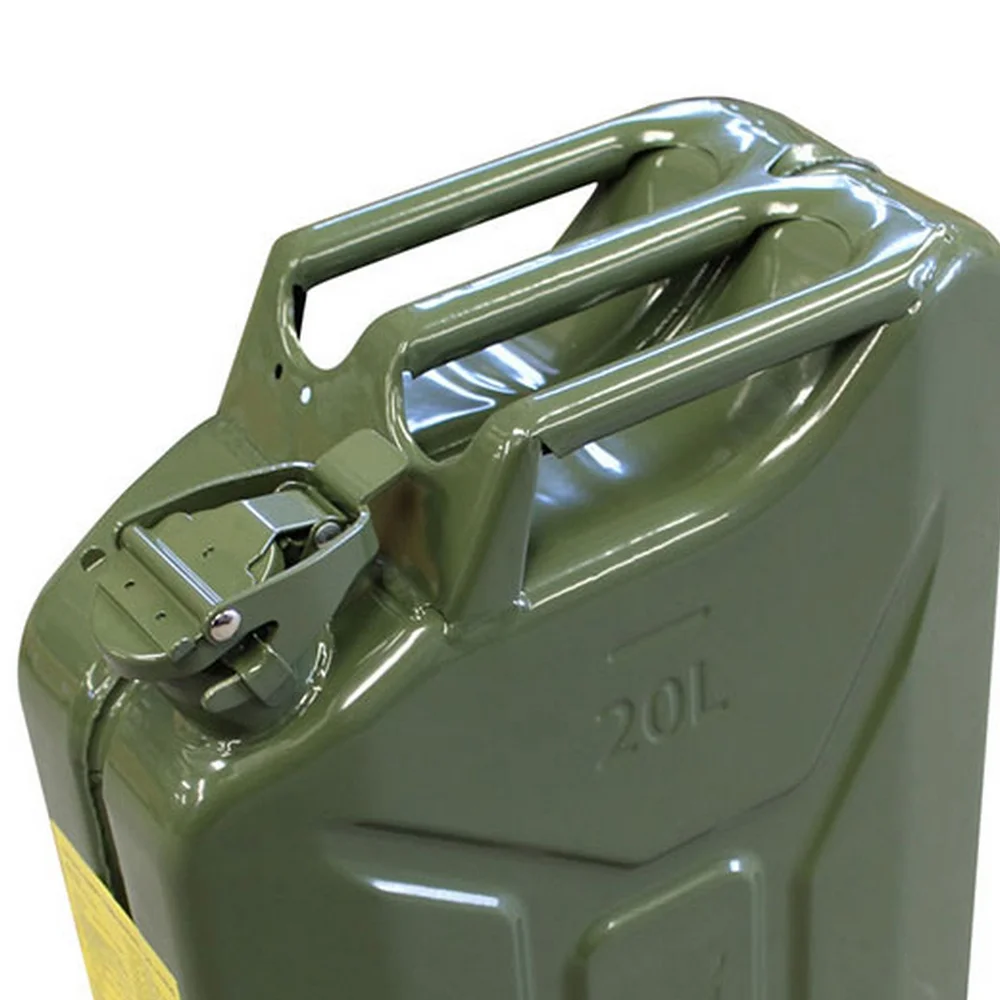 Galao de Metal Verde para Agua e Combustivel Chapa 0,6MM 20L Bremen 6614