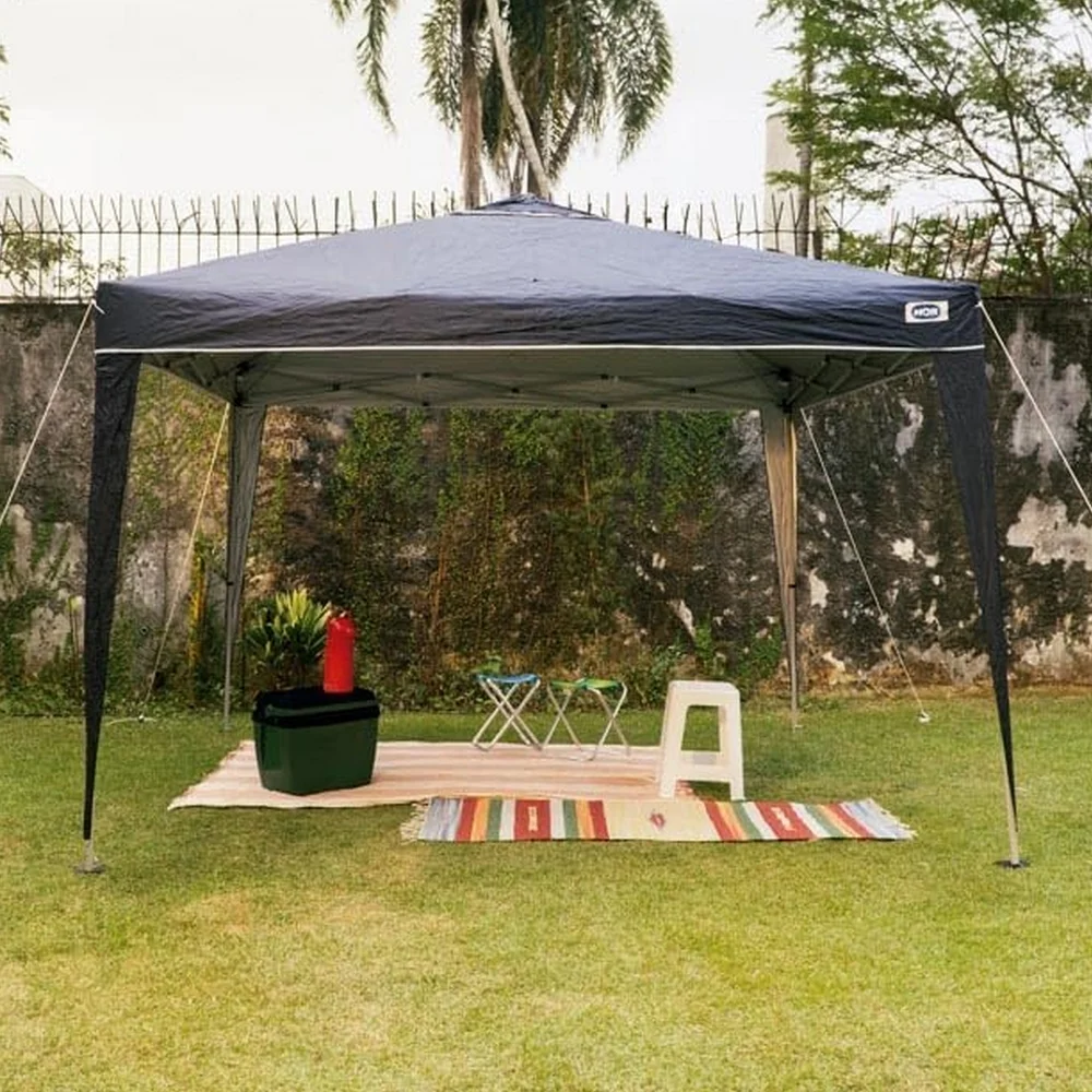 Gazebo X-Flex Oxford Azul Revestido com Silvercoating 3X3 METROS Mor 3531