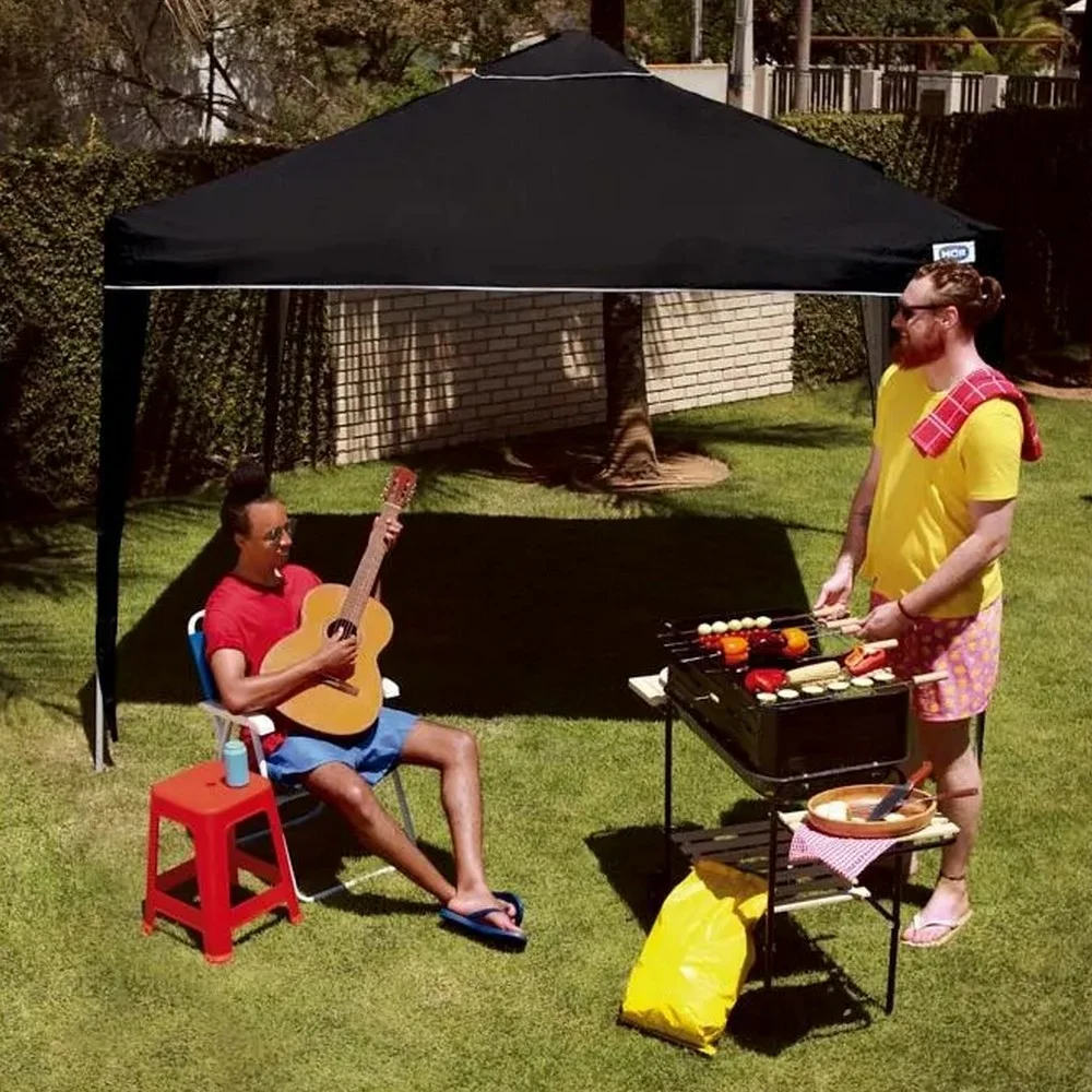 Gazebo X-Flex Oxford Preto Reforcado com Silvercoating 3X3 METROS Mor 3576