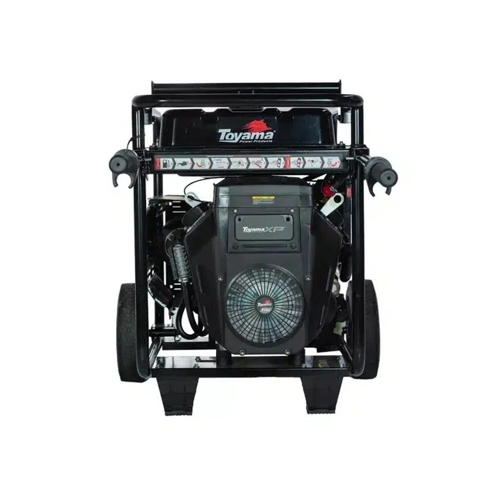 Gerador de Energia a Gasolina Para Alimentar Carregador Drone DJI Agras T40 380V 17KVA Toyama TG15000CXE3-XP