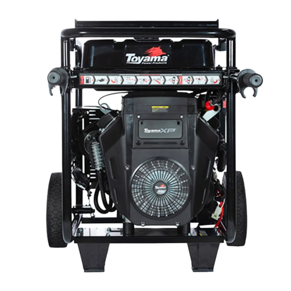 Gerador de Energia a Gasolina USO Profissional 713CC 4T Partida Eletrica 220V TRIF 17KVA Toyama TG15000CXE3D-XP
