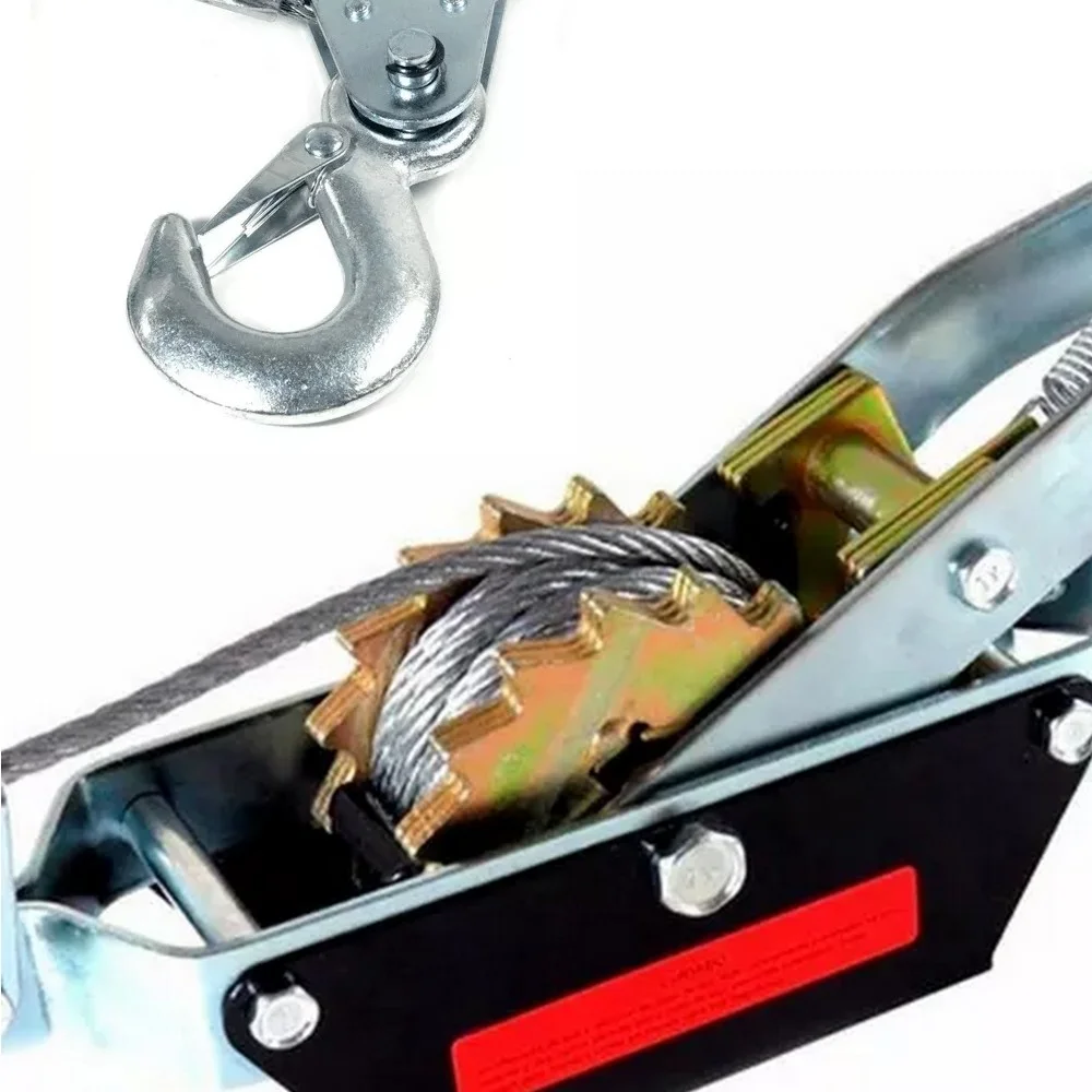 Guincho Manual Catraca Tifor Com Cabo de ACO 2TX1M Eda 7RM