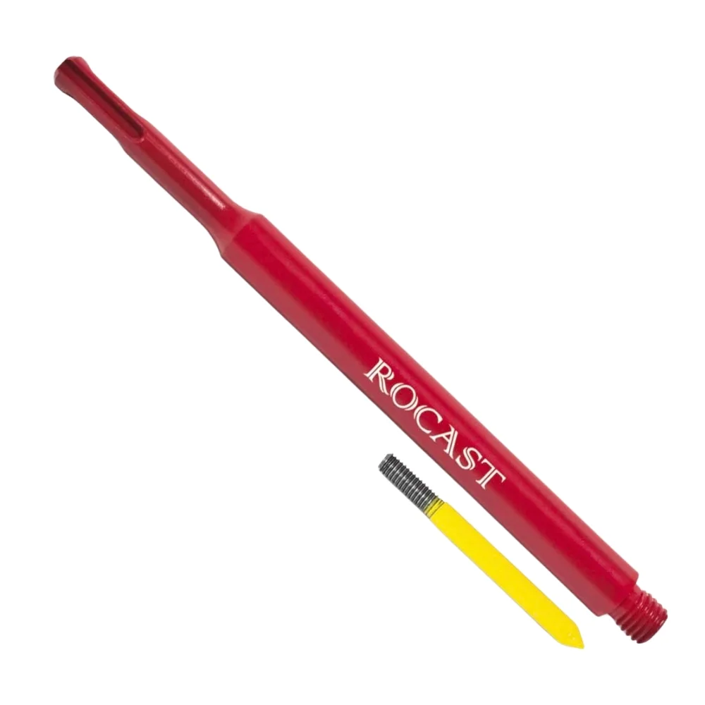 Haste para Serra Copo Diamantada Encaixe SDS Plus com Pino Guia 200MM Rocast 2590003