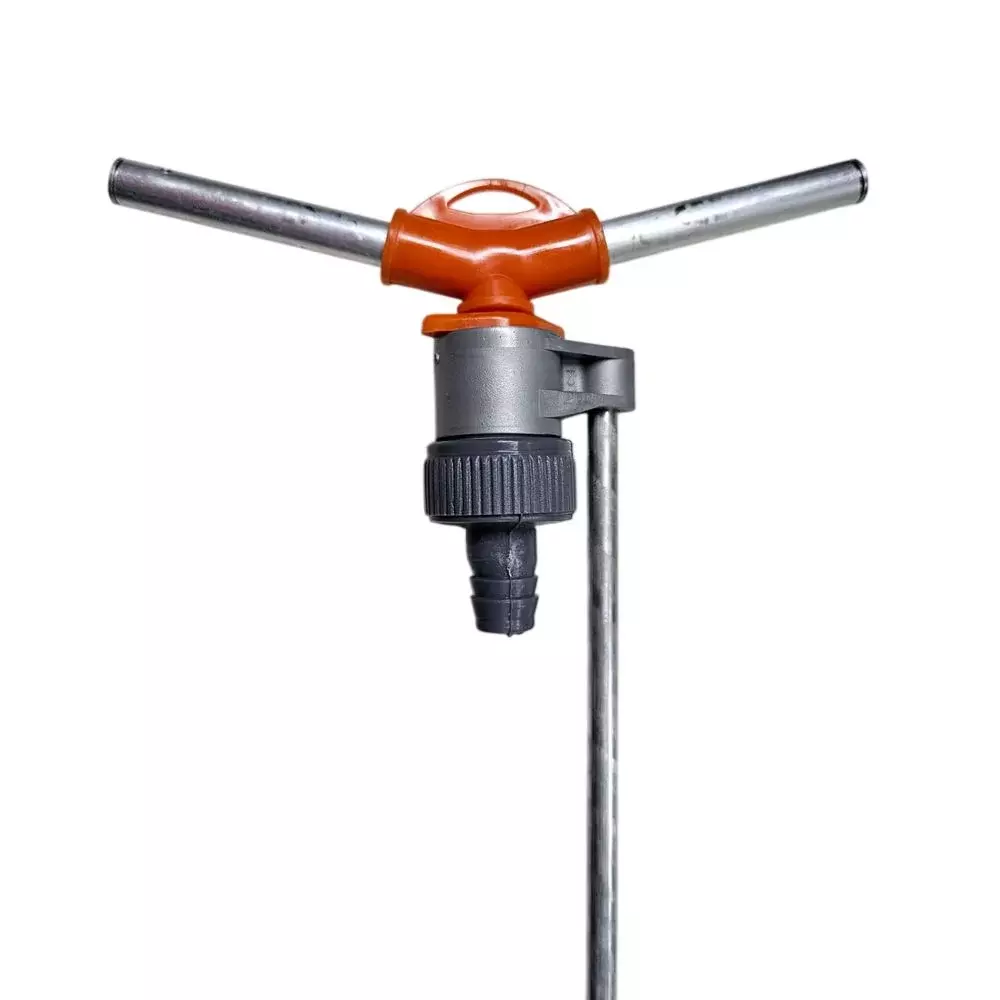 Irrigador Rotativo Em Aluminio 6 Jatos Com Suporte 3/4" Garden 13706E