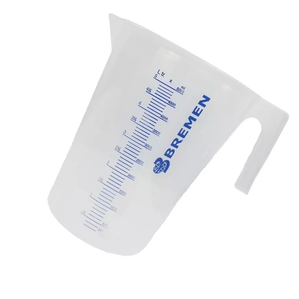 Jarra Graduada Em Polipropileno Branca 5L Bremen 2167