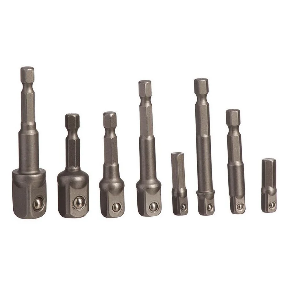 Jogo Adaptador Soquete 8pcs CRV 1/4"-3/8"-1/2" Corneta 3324108
