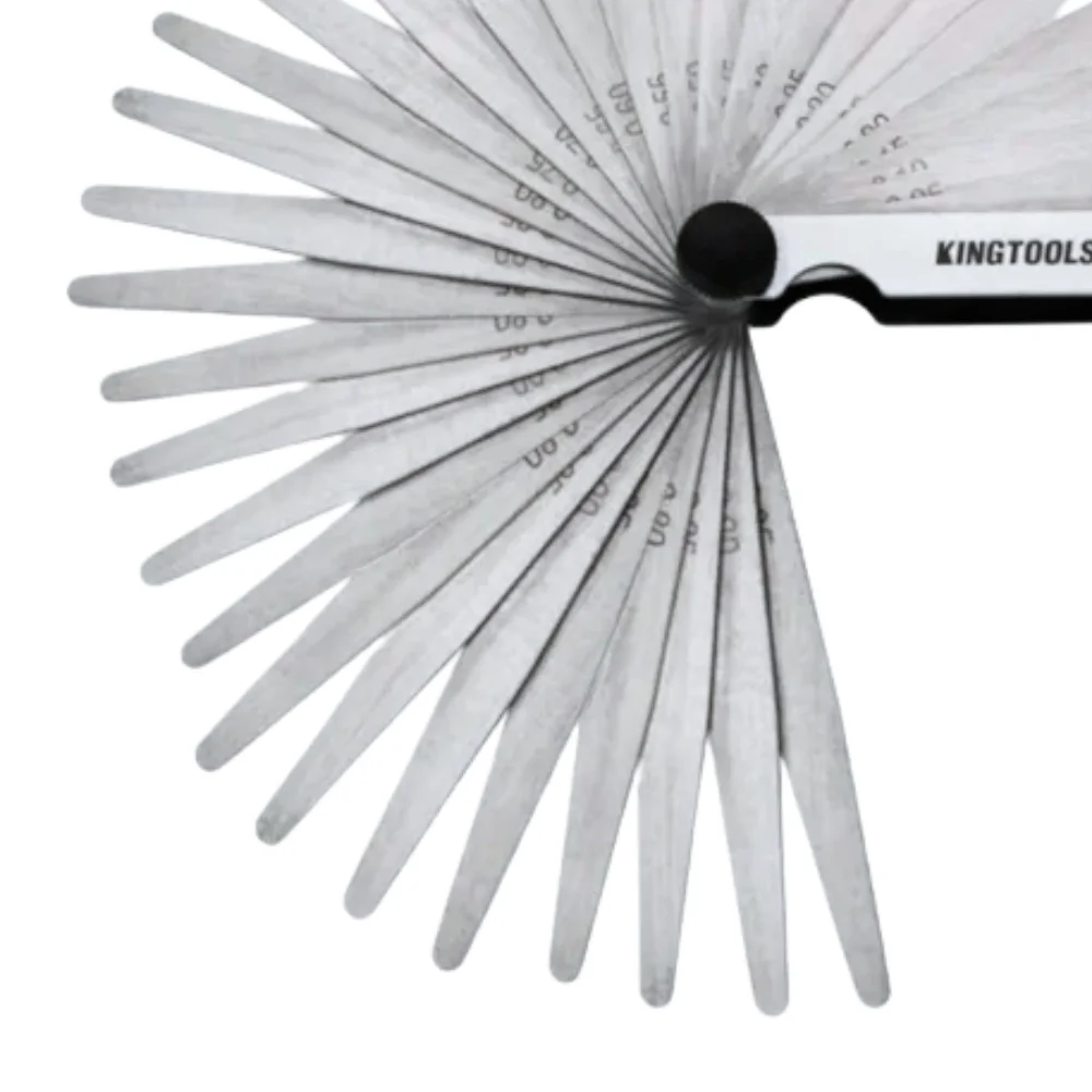 Jogo Calibre de Folga 32 Laminas Comprimento 100MM 0,03A1MM Kingtools 600012