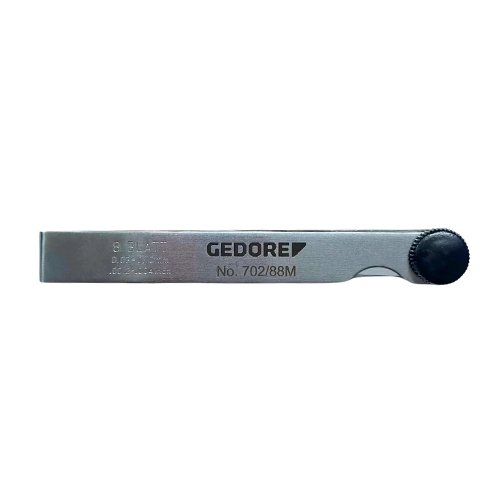 Jogo Calibre de Folga 8 Laminas Comprimento 100MM 0,03A0,1MM Gedore 702