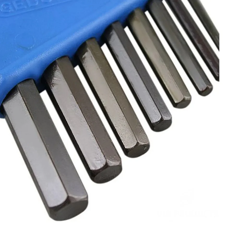 Jogo Chave Allen Longa 8 Pecas CRV 3/32A3/8" Gedore 42L88P