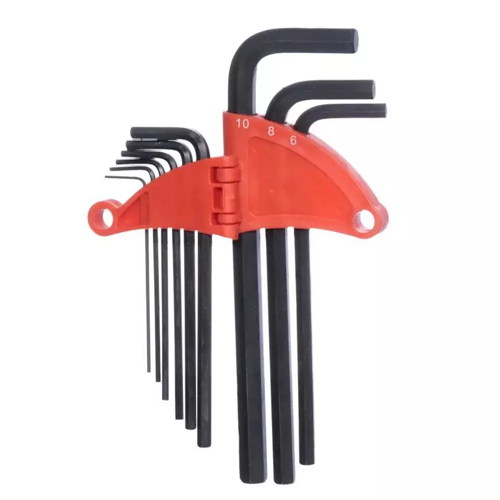 Jogo Chave Allen Longa 9 Pecas CRV 1,5A10MM Corneta 3121053