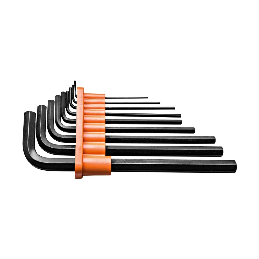 Jogo Chave Allen Longa 9 Pecas CRV 1,5A10MM Tramontina Pro 44421/209