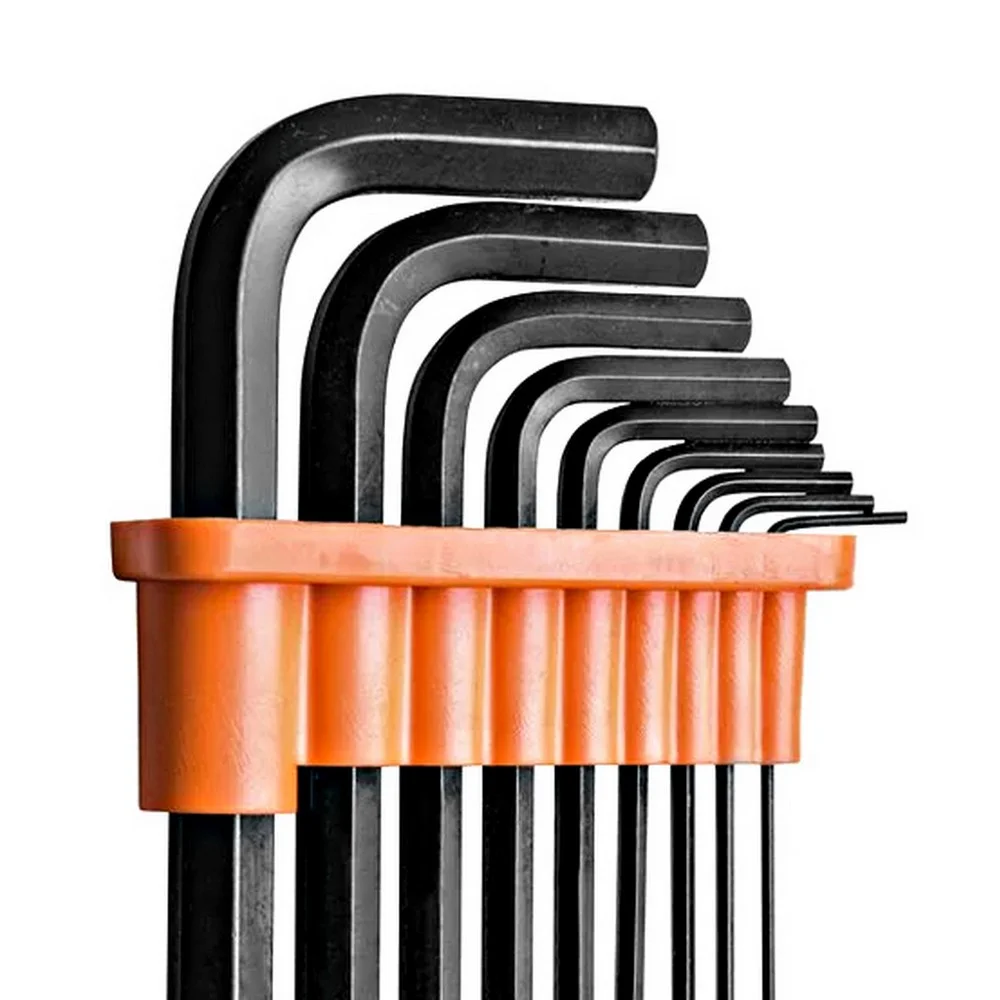 Jogo Chave Allen Longa 9 Pecas CRV 1,5A10MM Tramontina Pro 44421/209