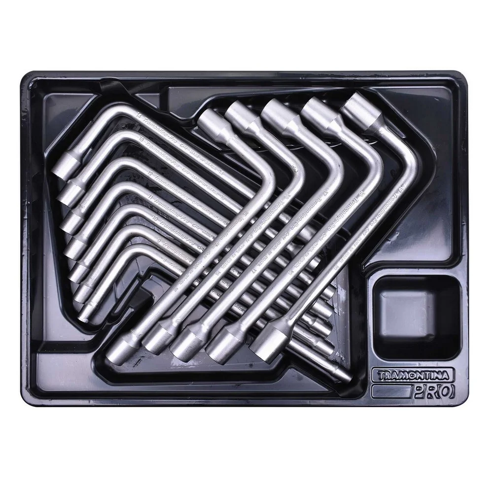 Jogo Chave Biela 12pcs CRV 8A19MM Tramontina Pro 44720/211
