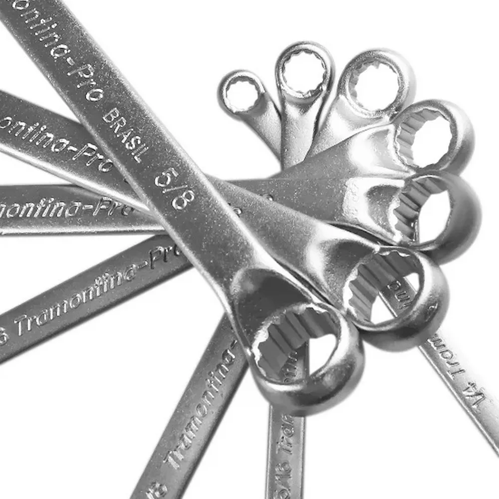 Jogo Chave Combinada 14pcs CRV 6A19MM Tramontina Pro 44660/214