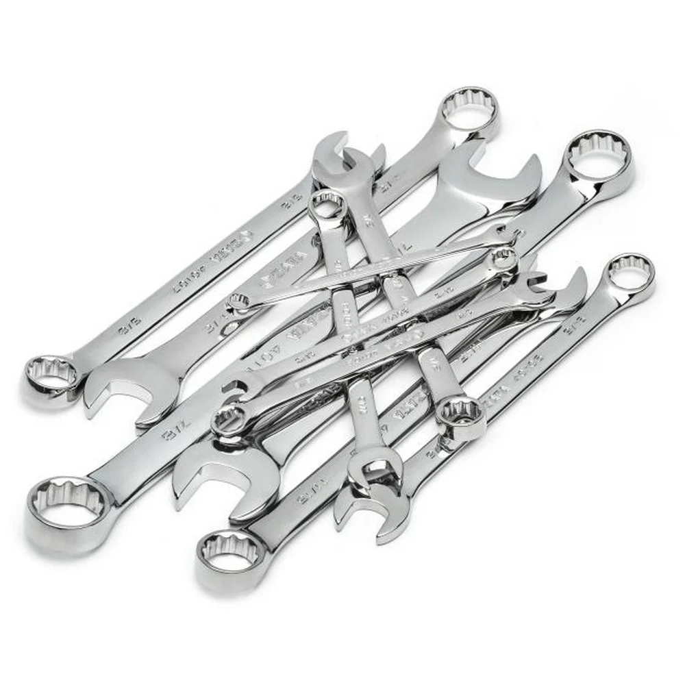 Jogo Chave Combinada 15 Graus 11pcs CRV 1/4A7/8" Sata ST09021SJ