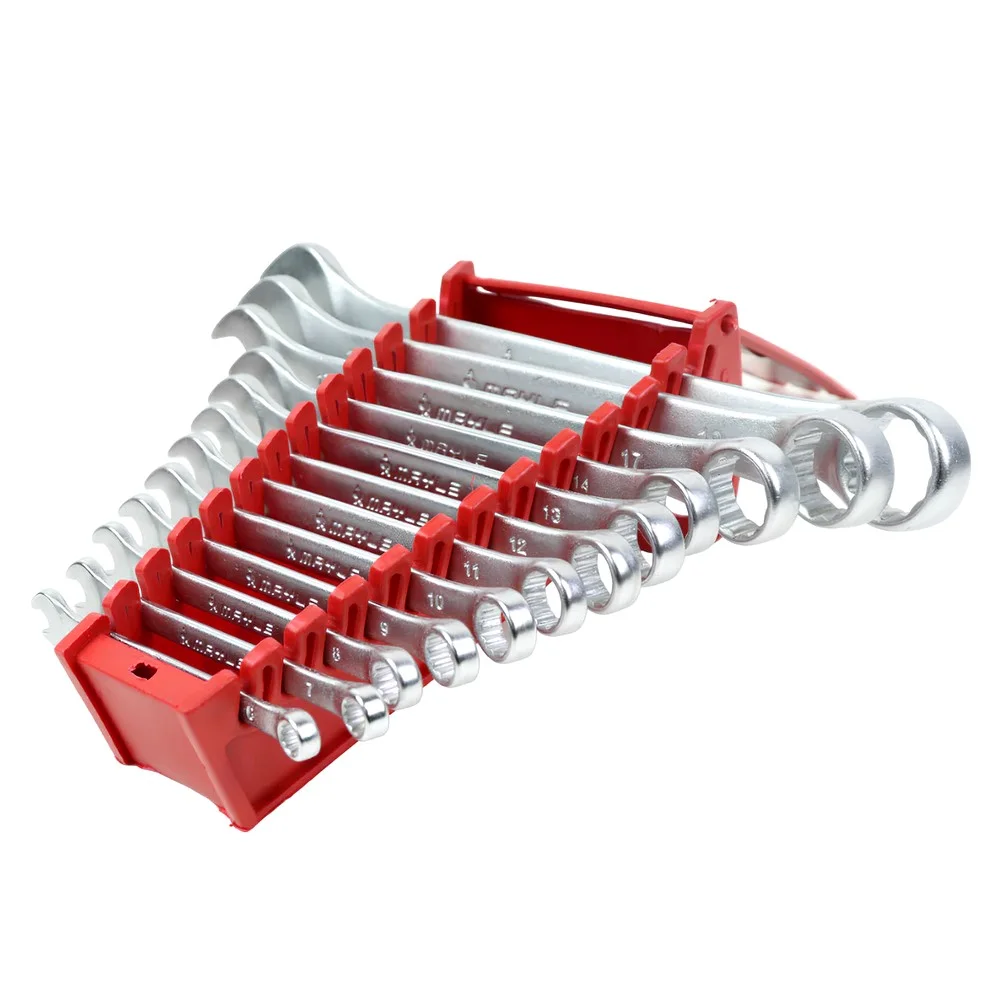 Jogo Chave Combinada 15 Graus 12pcs 6A22MM Mayle 102405MY