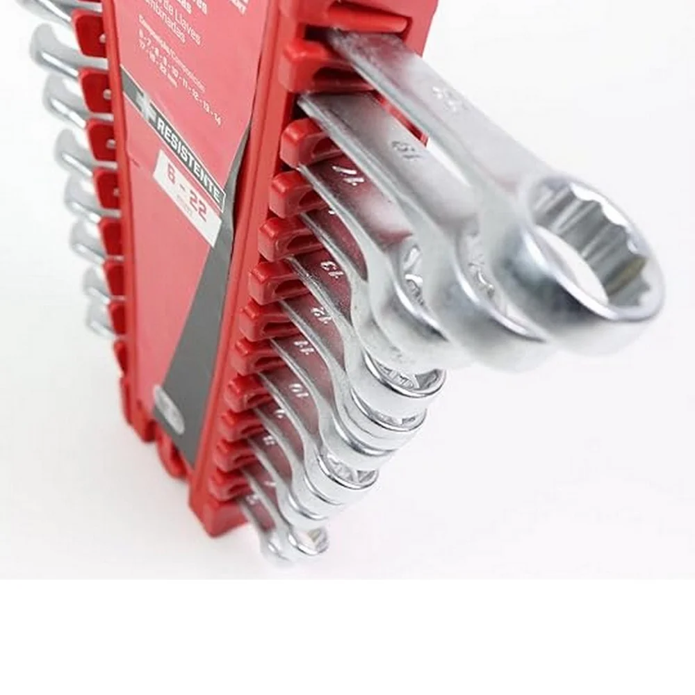 Jogo Chave Combinada 15 Graus 12pcs 6A22MM Mayle 102405MY