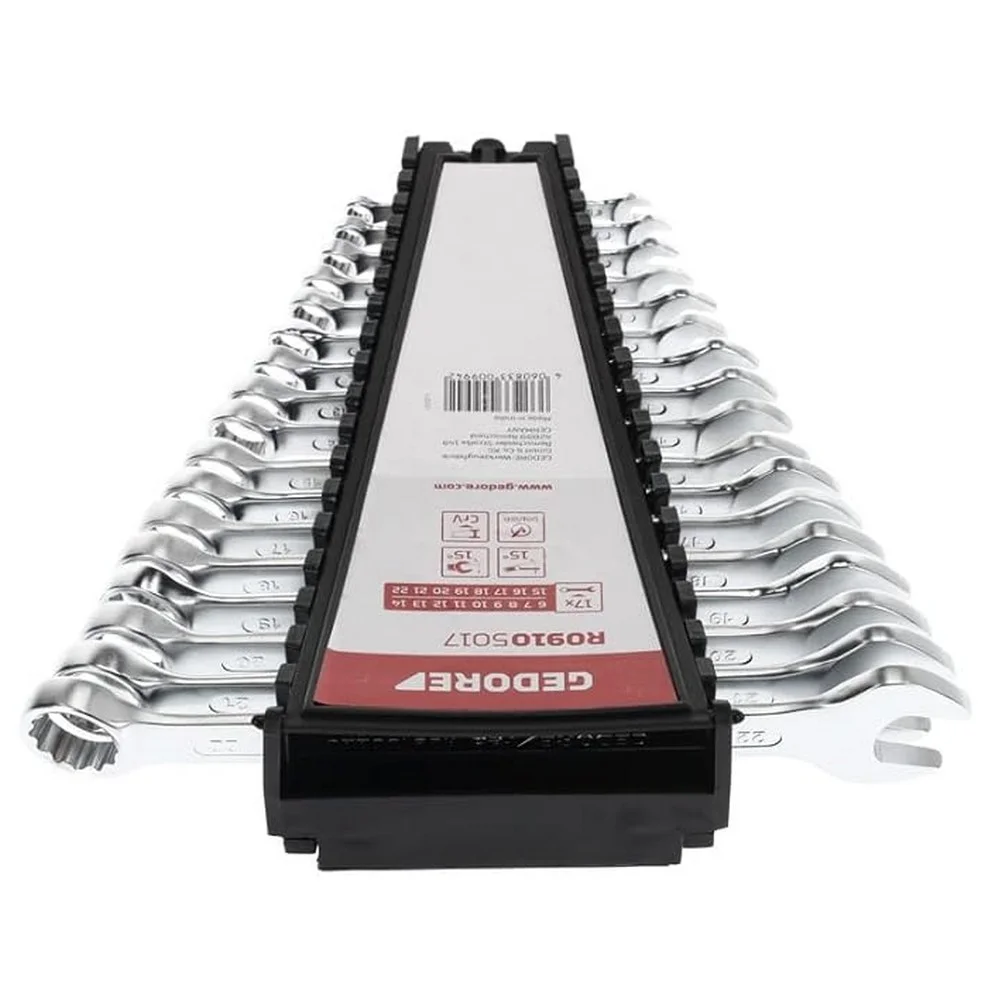Jogo Chave Combinada 15 Graus 17pcs CRV 6A22MM Gedore Red R09105017