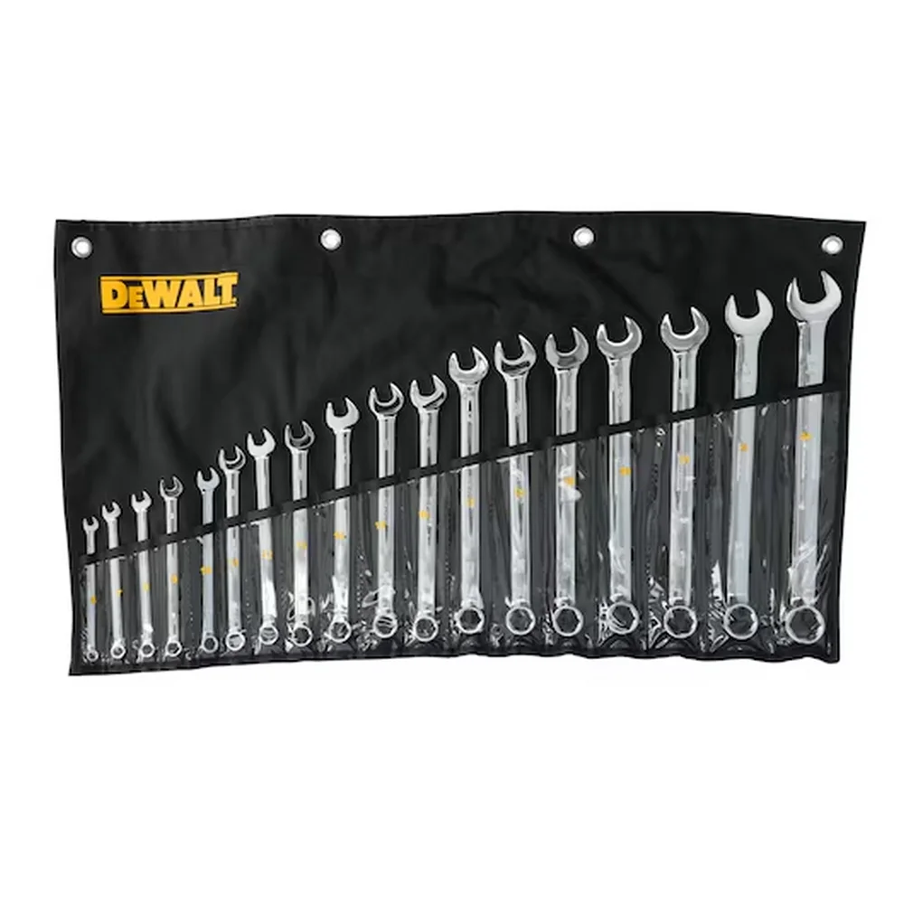 Jogo Chave Combinada 15 Graus 18pcs CRV 6A24MM Dewalt DWMT45429
