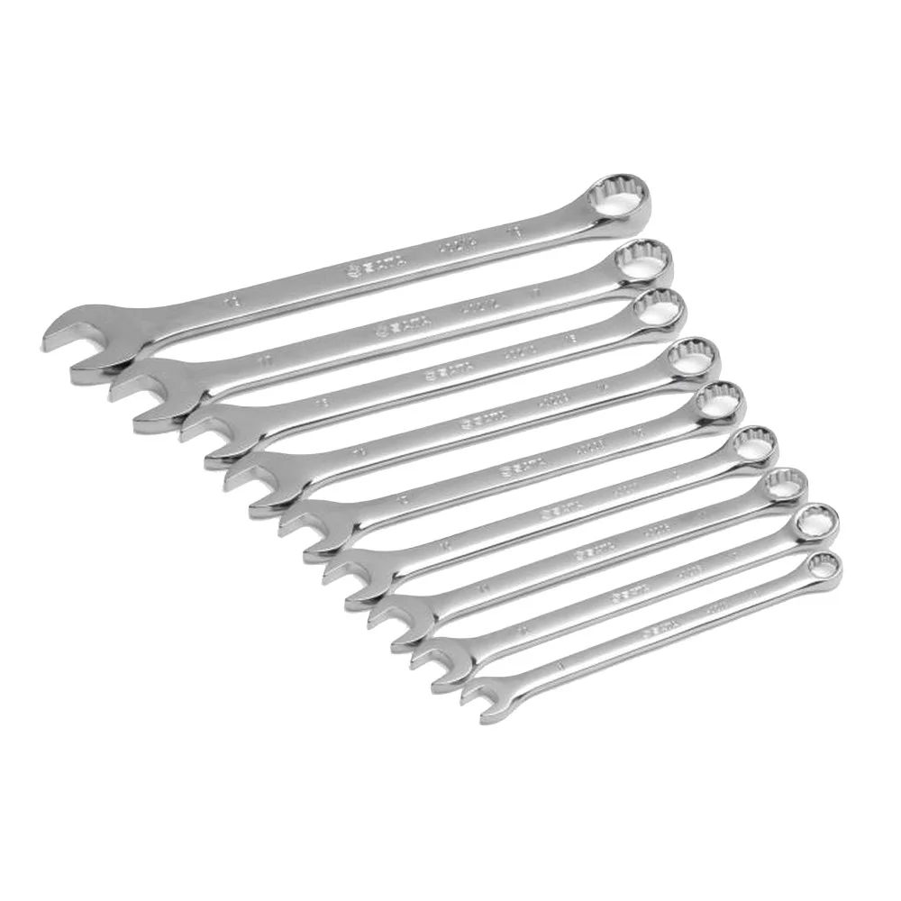 Jogo Chave Combinada 15 Graus 9pcs CRV 8A19MM Sata ST09020G