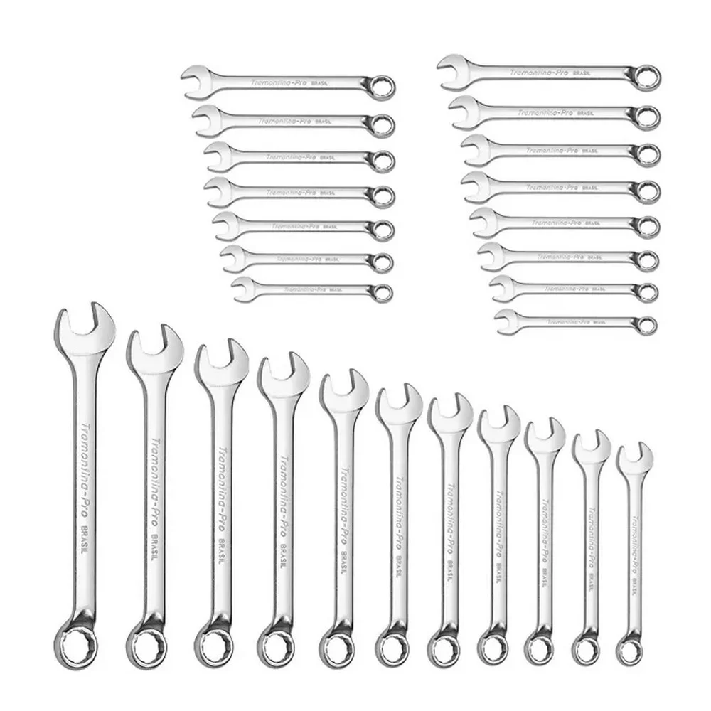 Jogo Chave Combinada 26pcs CRV 6A32MM Tramontina Pro 44660/226
