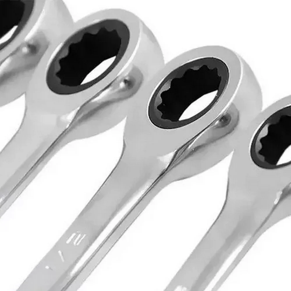 Jogo Chave Combinada com Catraca 12pcs Invertida CRV 8A19MM Belzer 85888BJ