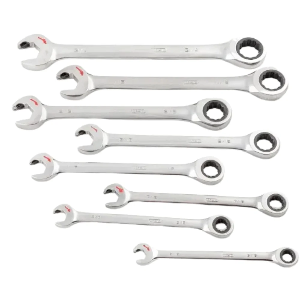 Jogo Chave Combinada com Catraca 8pcs Speedy CRV 5/16A3/4" Sata ST09034G