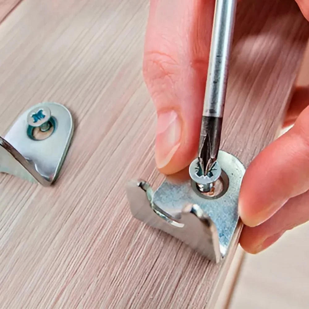 Jogo Chave de Fenda e Phillips 6pcs 2 Fendas e 4 Phillips CRV 3/16X4A1/4X6" Corneta 3109106