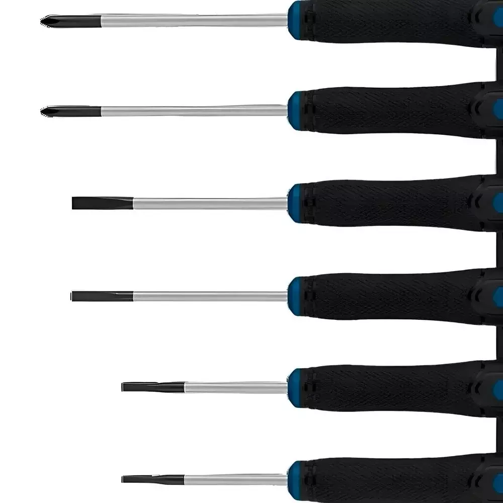 Jogo Chave de Precisao 6 Pecas Para Ourives 4 Fenda e 2 Phillips Bosch 1600A039PL