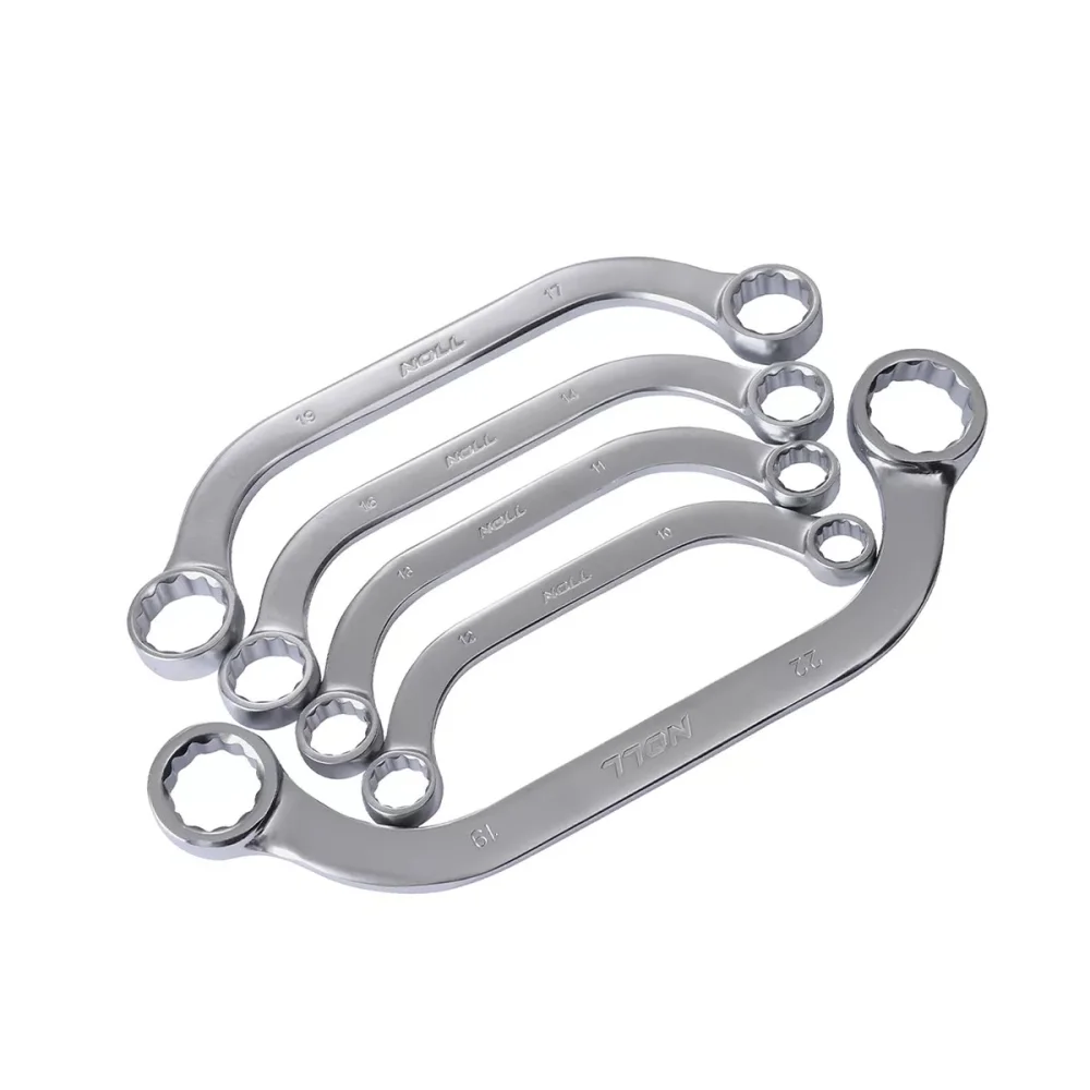 Jogo Chave Estria Meia Lua 5pcs 10X12 A 19X22MM Noll 4860007
