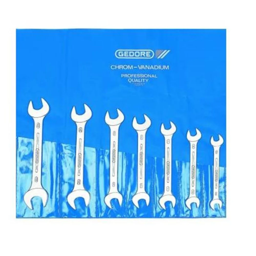 Jogo Chave Fixa 7 Pecas CRV 8A22MM Gedore 6E7M
