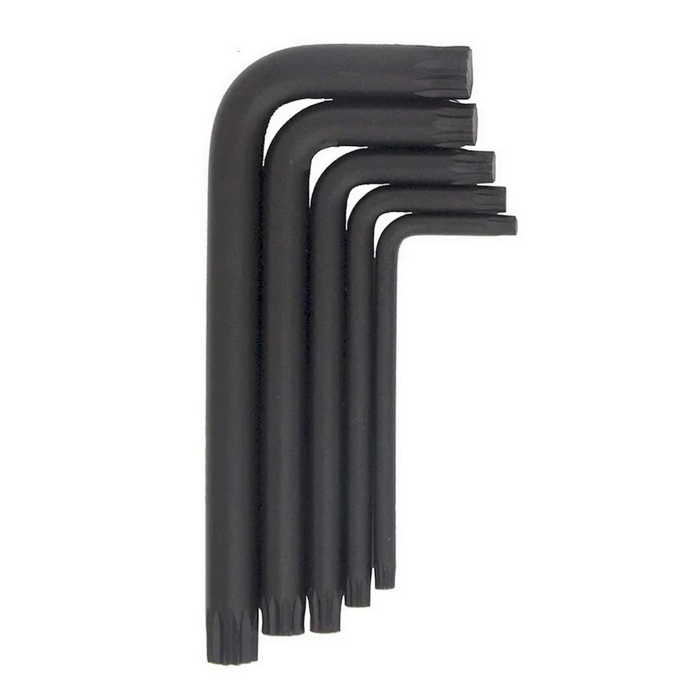 Jogo Chave Multidentada L 5 Pecas CRV 5A12MM Corneta 3127051