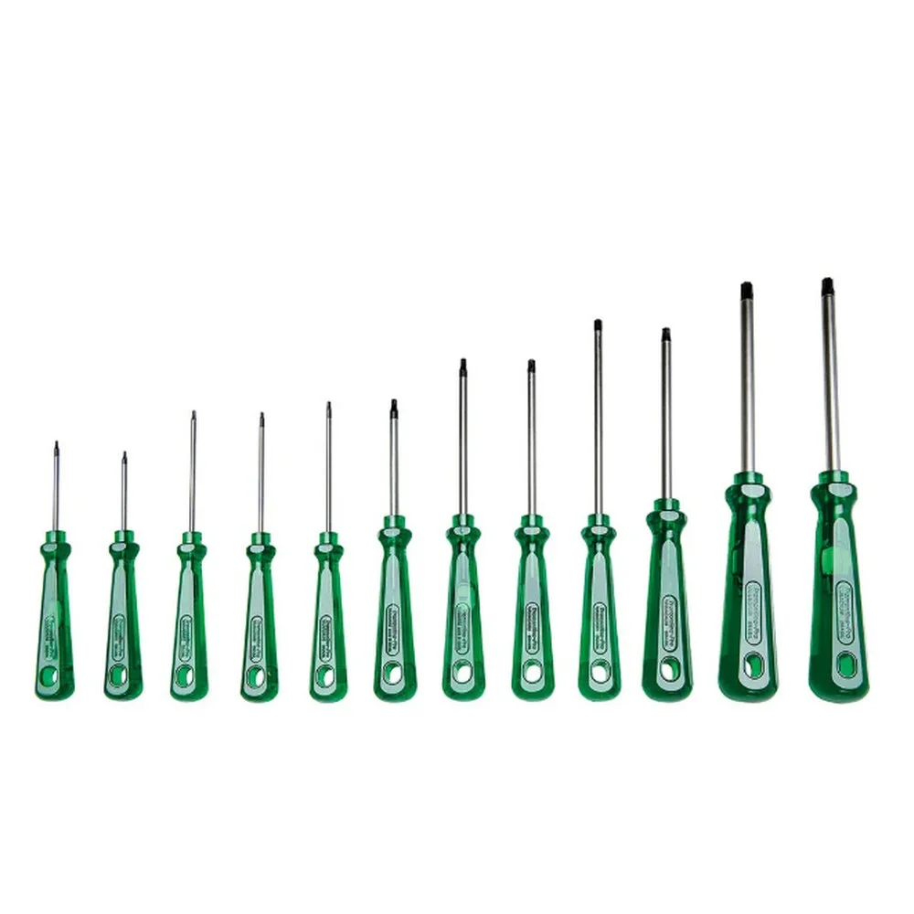 Jogo Chave Torx com Cabo 12 Pecas CRV T6AT45 Tramontina Pro 44350/212