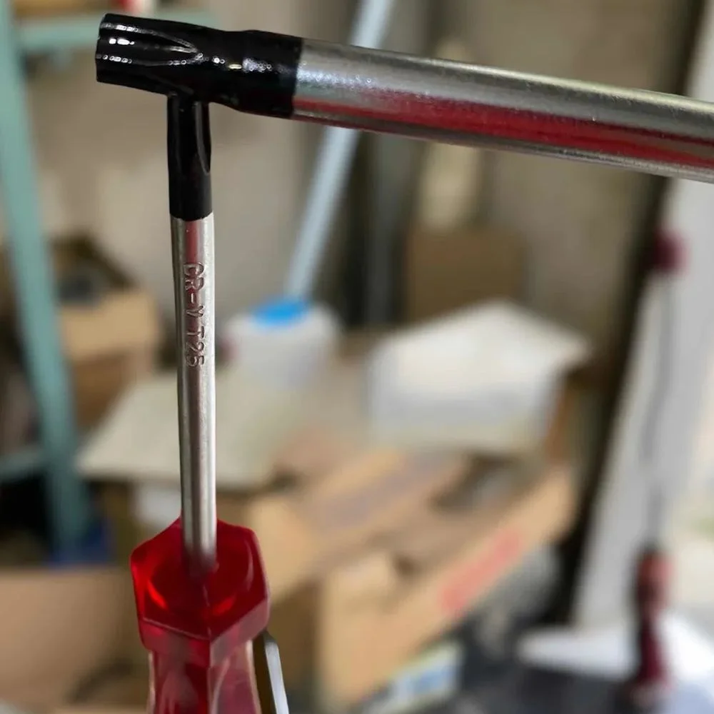 Jogo Chave Torx com Cabo 7 Pecas CRV T10AT40 Corneta 3126007