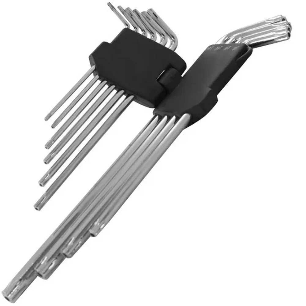 Jogo Chave Torx L Longa com Guia 10 Pecas T9AT50 Western 2062