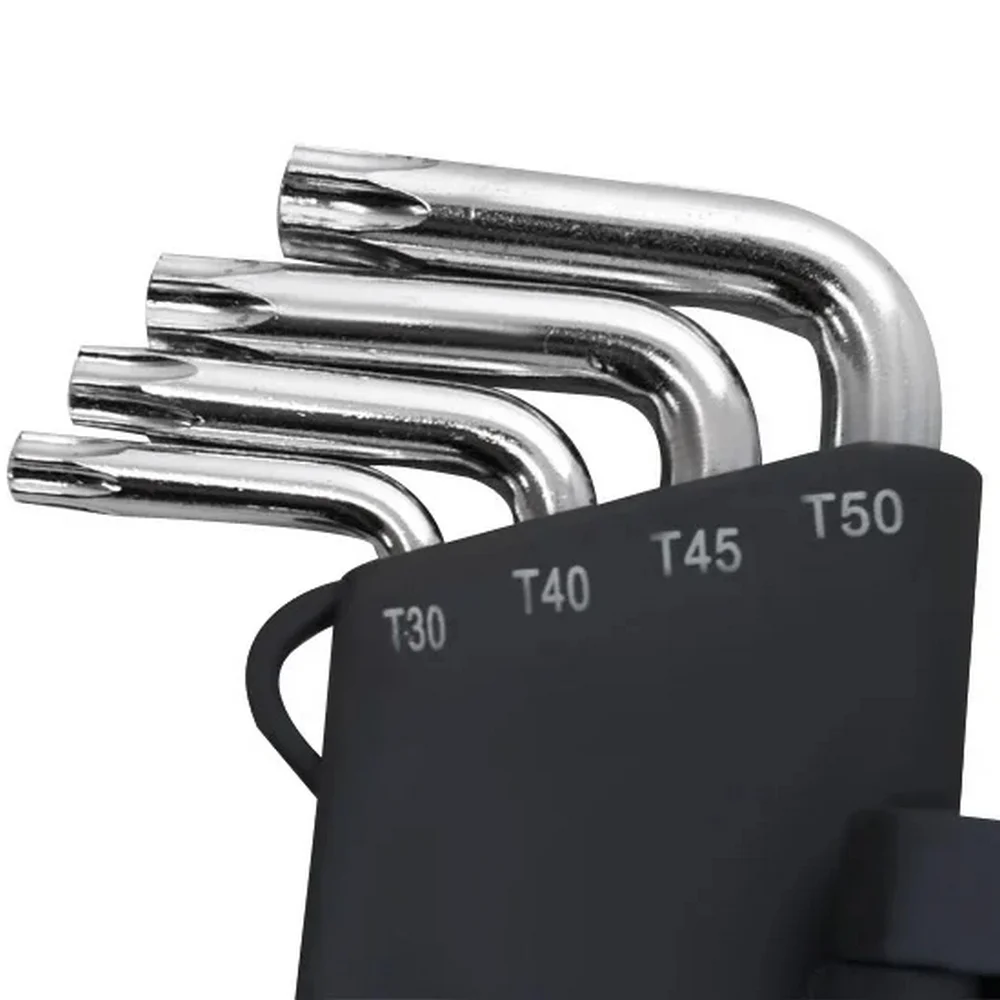 Jogo Chave Torx L Longa com Guia 10 Pecas T9AT50 Western 2062