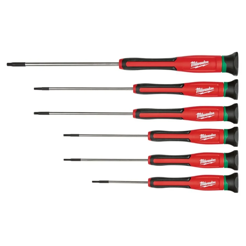 Jogo Chave Torx Precisao 6 Pecas T6AT15 Milwaukee 48-22-2610