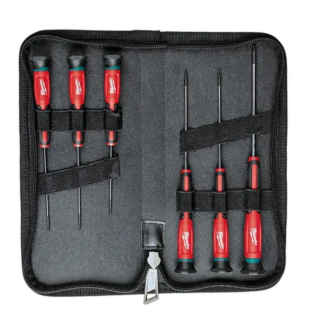 Jogo Chave Torx Precisao 6 Pecas T6AT15 Milwaukee 48-22-2610