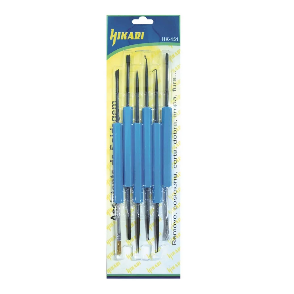 Conjunto de Assistentes de Soldagem 6pcs Hikari HK151