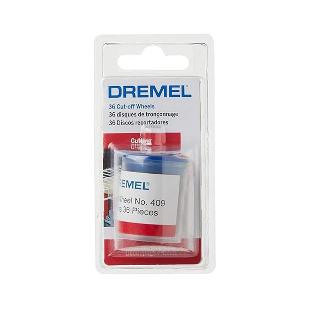 Jogo Disco de Corte para Metal 36 Pecas Para Micro Retifica 15/16" Dremel 409