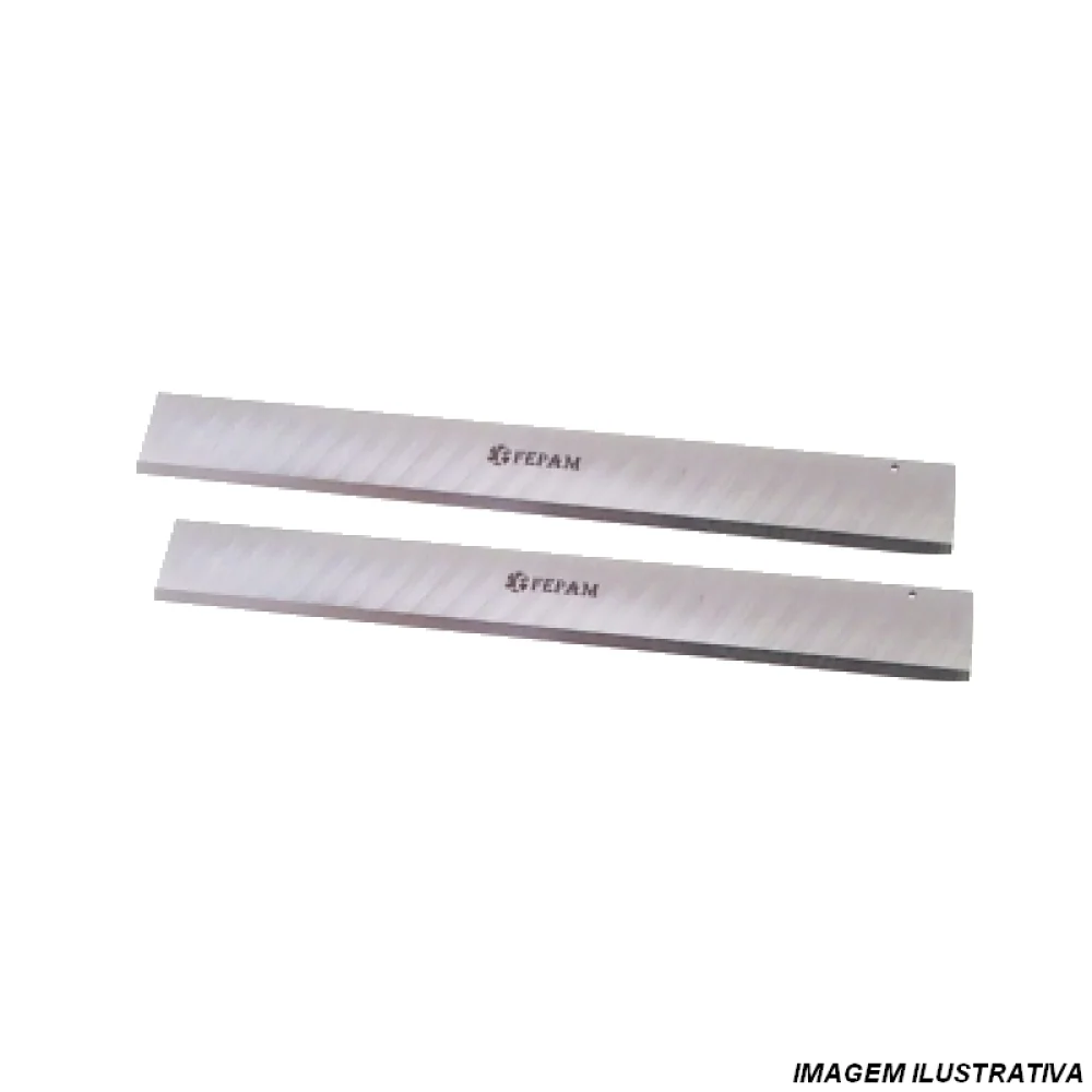 Jogo Faca Desempenadeira 2 Pecas HSS 400X35X3MM Fepam FE83